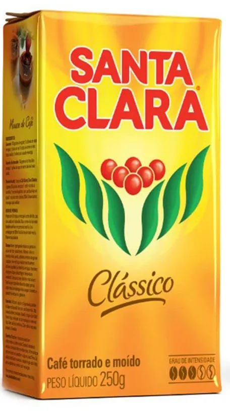 Café vácuo Santa Clara 250g